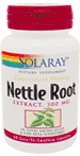 Nettle Root Extract 60 Caps, 300 mg (Urtica dioica) - Solaray ( Fast Shipping )