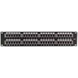 48 Port Cat 6 Patch Panel w/RJ-45 110 Punch