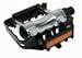 Pyramid Bicycle 9/16 in Low Fat Type Mountain Pedal, 1 pair, Black