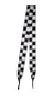 Foot Galaxy 45" Black and White Checkered Printed Shoe Laces