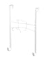Spectrum 36400 Over the Door Iron and Ironing Board Holder, White