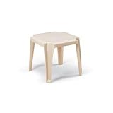 Stacking Outdoor End Table - Sand