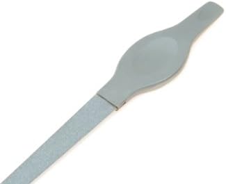 Double Side Sapphire Nail File with a Stainless Steel Handle, 15 cm. Made in Germany