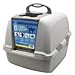 Catit Jumbo Hooded Cat Litter Box warm gray-color 22.4
