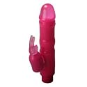 Trinity Vibes Pink Waterproof Rabbit Vibrator