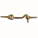 National #N118-117 2 Brass Hook & Eye