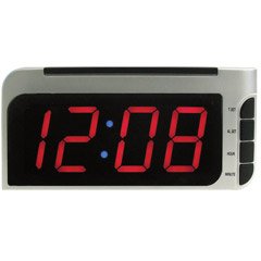 Elgin ELGIN LED ALARM CLOCKDST CHIP BLUE RED DST CHIP BLUE RED (Personal & Portable / Clocks)