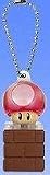 214abeK4RiL. SL160  Super Mario Galaxy Light Up Keychain Figure Red Mushroom