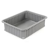 Modular Dividable Plastic Tote Box 22L X 17W X 10H