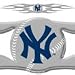 New York Yankees MLB Baseball Car Flame Window Graphic Emblem