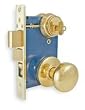 Battalion 1TPZ3 Lockset, Light Duty, Brass, Combo Entry