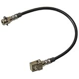 66-75 Bronco S/S Rear Brake Hose - Black Jacket (C6TZ-2282BSS-BK)