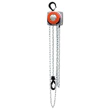 CM 5651A Steel Hurricane Hand Chain Hoist with Hook Mounted, 1000 lbs Capacity, 30' Lift Height