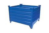 All Welded Steel Container - Blue