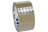 Roll Of Packing Tape Tan 1.6 Mil Thick 2inchx165 Feet. Package of 36