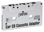 Jwin Jack301 Cd/Minidisc Cassette Adapter For Portable Cd Players