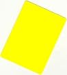 Yellow Blackjack Cut Card
