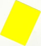 Yellow Blackjack Cut Card