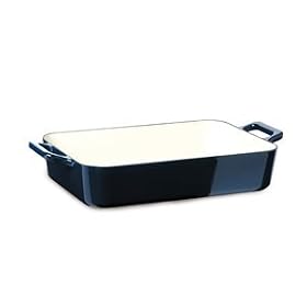 Emeril Enameled Cast Iron Deep Dish Lasagna Baker by