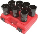 Sunex 2847 - 7 Piece Wheel Bearing Locknut Set - Sunex International - 2847