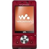 Sony Ericsson W910 - T�l�phone portable coulissant 3G - Bluetooth / slot m�moire / photo 2Mpix / MP3 - rouge