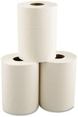 (3 Pack Value Bundle) MORW12350 Hardwound Roll Towels, 8" x 350ft, White