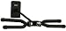 Hold Up Twin Bow Holder Wall Mount