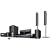 Sony BRAVIA DAV-HDX587WC 5.1-Channel Theater System (Black)