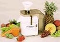 Miracle MJ-1000 Vegetable and Fruiter Juice Extractor, Automatic Pulp Ejector, White