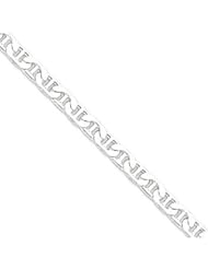 Sterling Silver 6.5mm Anchor Chain QAN180-8"