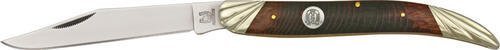 Rough Rider Knives 526 Large Toothpick Pocket Knife with Brown Sawcut Bone Handles