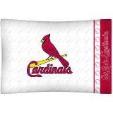 MLB St. Louis Cardinals Micro Fiber Pillow Case Logo