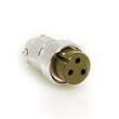 Furuno 000-506-503 Connector Plug NCS253P 3pin Female Round (Green)