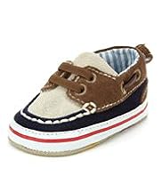 Lace Up Boat Pram Shoes