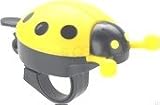 Dimension Lady Bug Bell Yellow Black Bicycle Bike