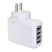 Cosmos ® 4-Port Wall to USB Travel A/C Power Adapter Charger for iPad 2 iPhone 3G 3GS 4 4G ipod shu