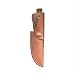 Buck Vanguard Zipper Sheath Brown Leather