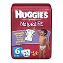 Huggies Supreme Natural Fit 22 Count Size 6 35+ Pound Winnie The Pooh Diapers Soft Pack