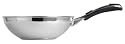 Meyer Select Stainless Steel Stirfry Wok, 26 cm