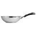 Meyer Select Stainless Steel Stirfry Wok, 26 cm