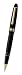 Jewelry : Montblanc Classique Rollerball Pen Black & Gold 12890