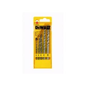 Dewalt DT6952 5 Piece Masonry Drill Bit Set - Standard Shank