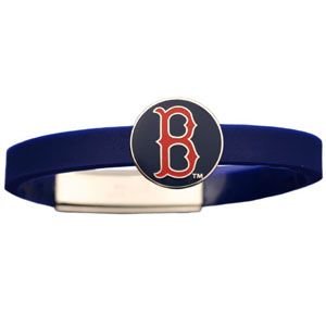 Rubber Slider Bracelet Boston Red Sox