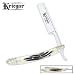 Kriegar Gentleman Stag Bone Razor Folding Knife