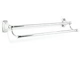 Amerock BH26505-26 Clarendon 24 Double Towel Bar, Chrome