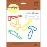 214foHLXU1L 24 Pack Tool Silly Shaped Rubber Bands by BandzMania