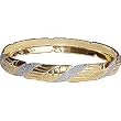 Gold and Rodium Plated Bracelets Costume Jewelry from India Unique Gift for Her 2.3 inches