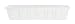 Novelty 02362 Polypro Plastic Flower Box Planter, White, 36-Inch Length