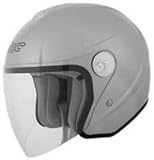 KBC OFS SILVER SM MOTORCYCLE Open-Face-Helmet