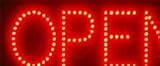 OPEN CLOSED Flashing Message Electronic LED Sign